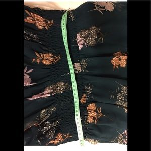 Donna Morgan Women's Petite Long Smocked Sleeve Georgette...